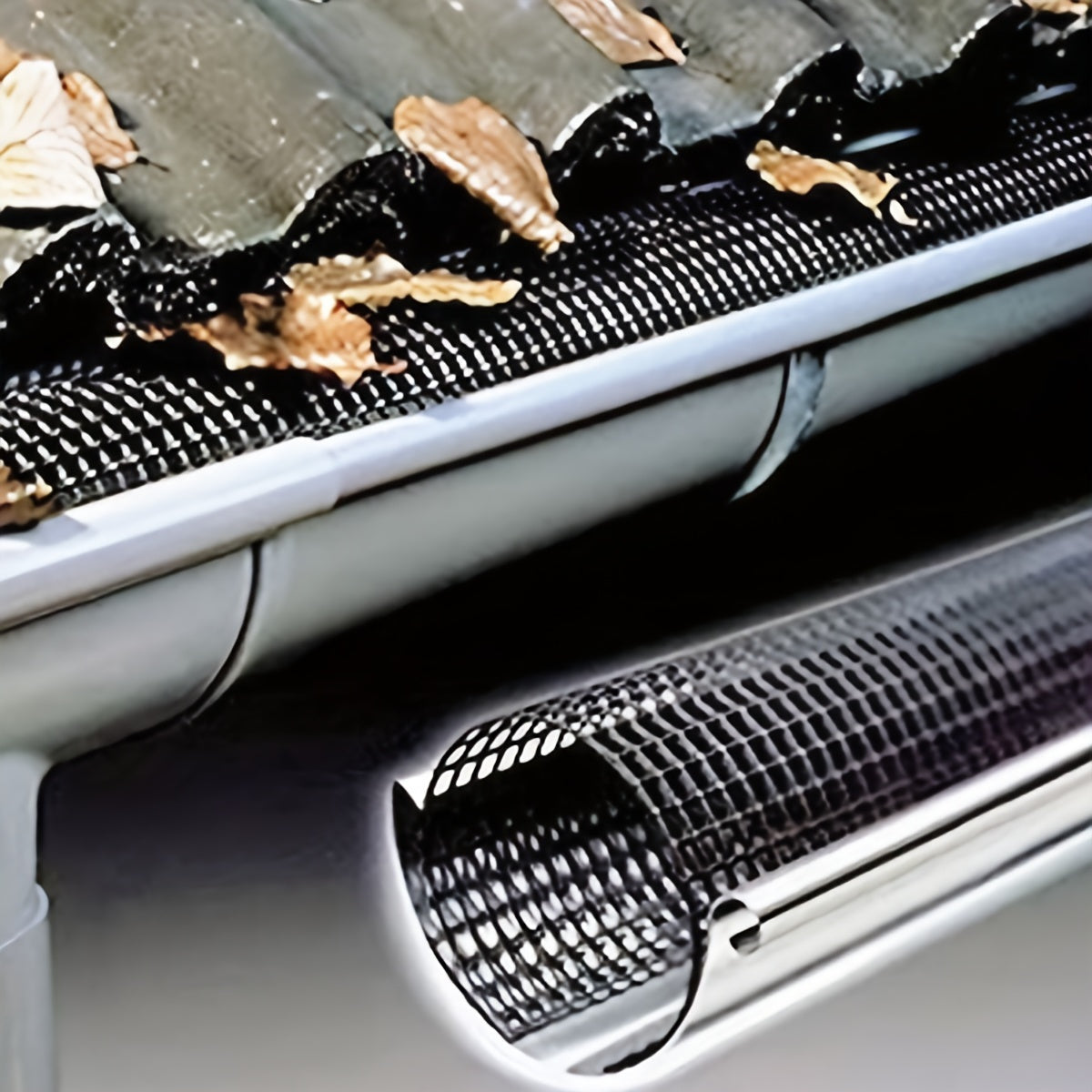 Durable Mesh Cover to Keep Leaves and Clogs Out