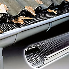Durable Mesh Cover to Keep Leaves and Clogs Out