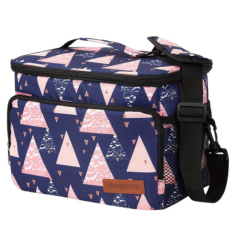 Large Insulated Lunch Bag Thermal Lining Leakproof Portable Lunchbox