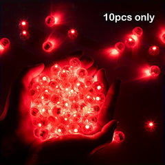 10pcs Multicolor LED Balloon Light Rainbow Mini Ball Light For Party Event
