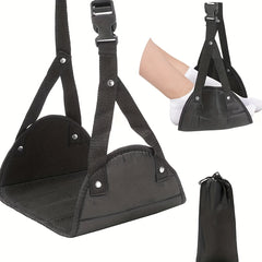 Portable Airplane Footrest - Travel Hammock for Office & Home