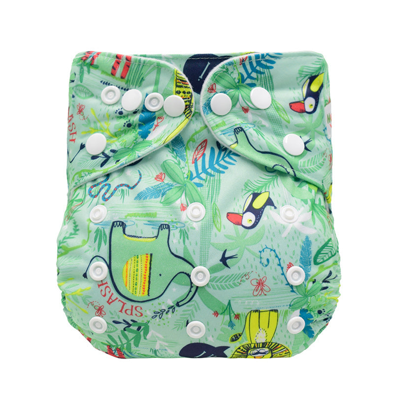 Mumsbest Cloth Diaper Washable Reusable Adjustable Nappy Pocket Diapers