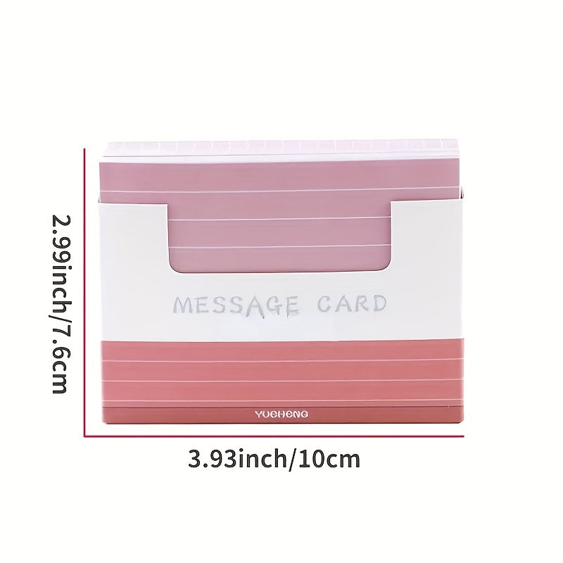 150pcs Detachable Message Paper Notebook Index Card Set School Supplies