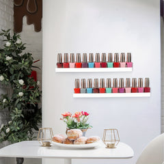 Acrylic Floating Shelf Wall Mounted Storage Shelf Display Rack