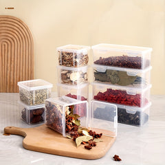 3pcs Spice Storage Box Sichuan Pepper Aniseed Storage Tank Cinnamon Dry Pepper