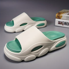 Men's Cloud Slides Pillow Slippers Lightweight Open toe Shoes For Indoor Outdoor