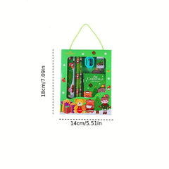 6pcs Christmas Stationery Set for Students