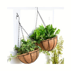 6pcs Metal Christmas Lantern Hook Q Shaped Flower Pot Hook Vertical Hanging Silv