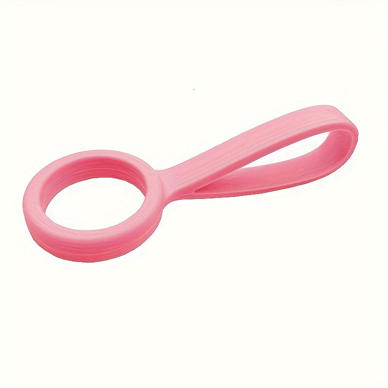 Portable Silicone Water Bottle Buckle Handle for Outdoor Camping Hiking