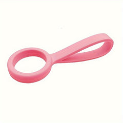 Portable Silicone Water Bottle Buckle Handle for Outdoor Camping Hiking