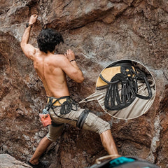 25KN Auto Locking Carabiner for Rock Climbing