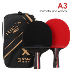 Table Tennis Racket Pair Short & Long Handle Beginner