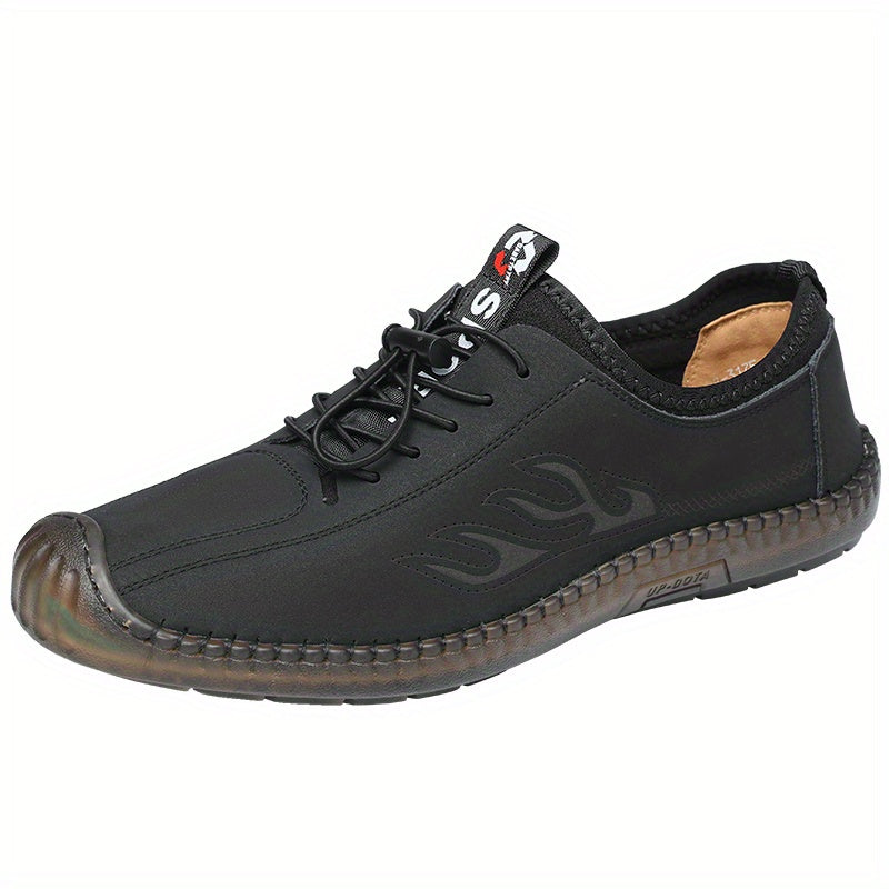 Men's No Tie Sneakers Casual Walking Shoes Comfortable And Breathable