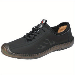Men's No Tie Sneakers Casual Walking Shoes Comfortable And Breathable