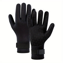 Neoprene Diving Gloves Five Finger Warm Wetsuit Winter Gloves