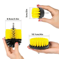 Drill Brush Attachment Wash Cleaning Brushes Tool Kit