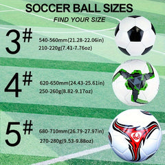 Durable Soccer Football for Training, Entertainment, and Competition