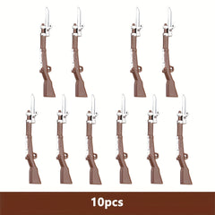 10pcs Assembled Man Weapons Toy Accessories Equipment Parts