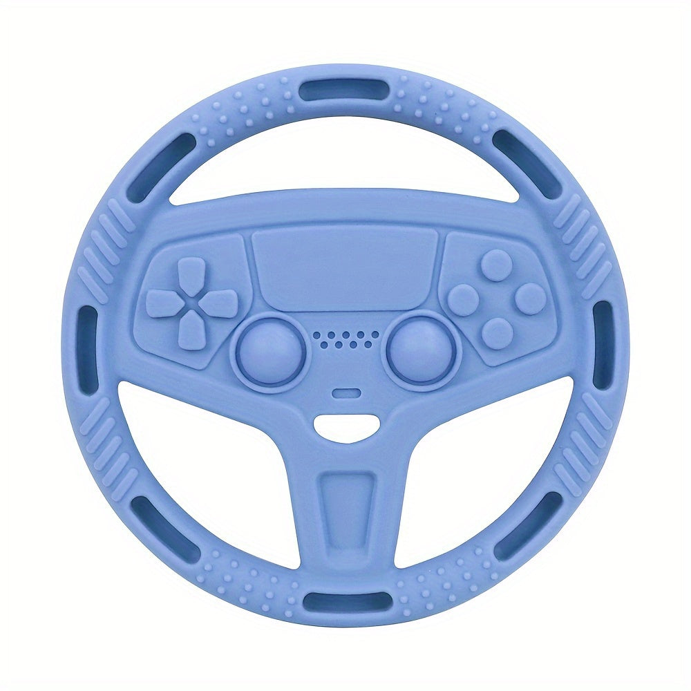 Baby Silicone Steering Wheel Teether Toy