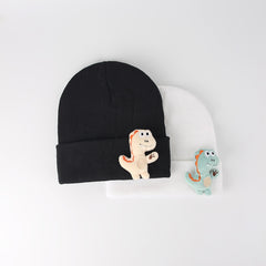 Dinosaur Doll Beanie Hat Cartoon Knit Winter Soft Beanie