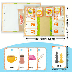 NeslGenc Daily Objects Vocabulary Flashcards for 3-6 Year Olds