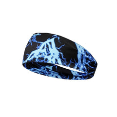 Unisex Sports Headband Sweat Wicking Stretchy Non Slip Hairband
