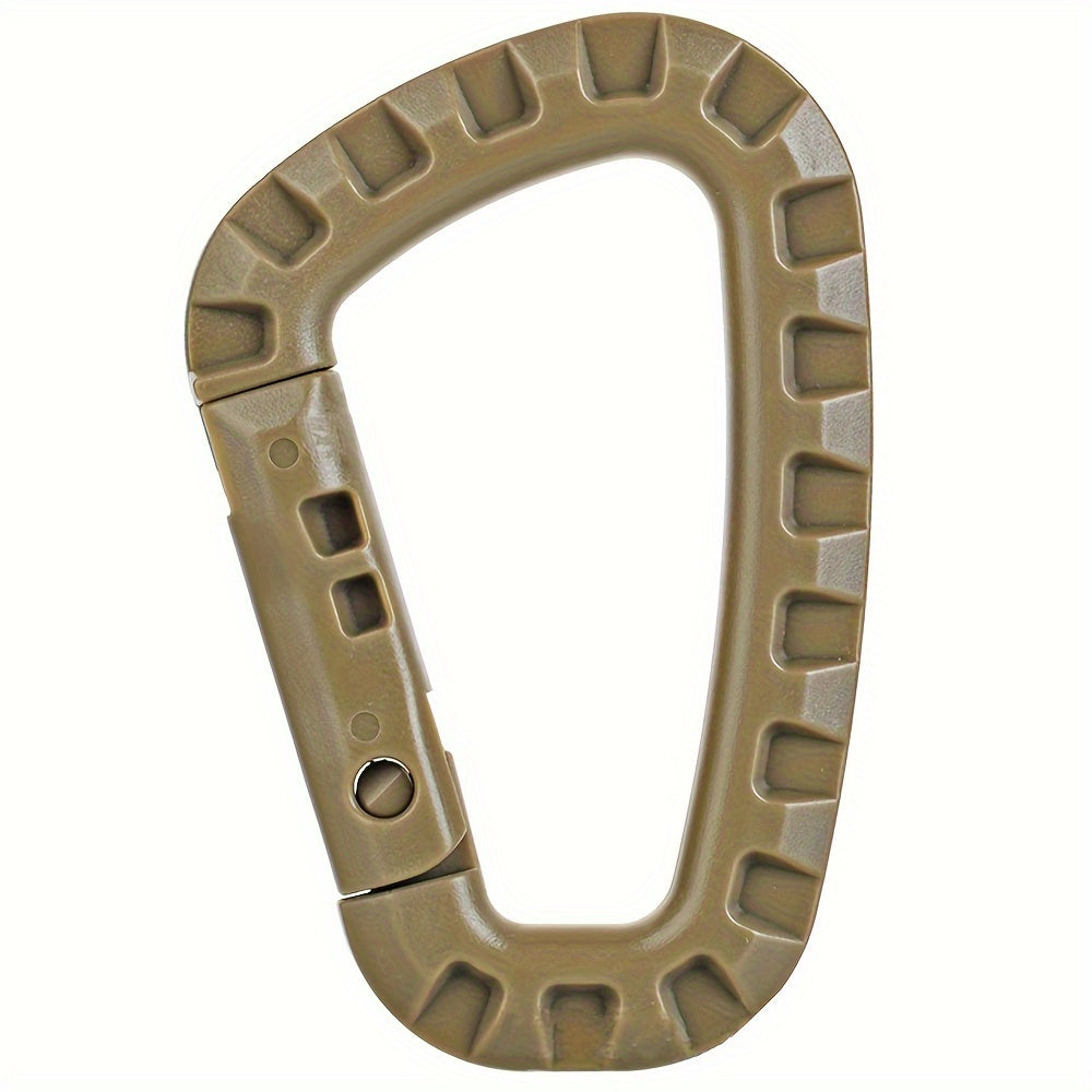 Molle Quick Release Buckle Keychain D shaped Backpack Hanging Buckle