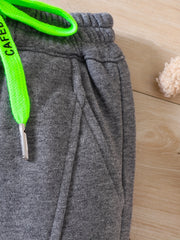Bear Print Boys Casual Sweatpants Active Jogger Sports Pants