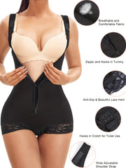 Lace Bodysuit Tummy Control Butt Lifting Body Shaper