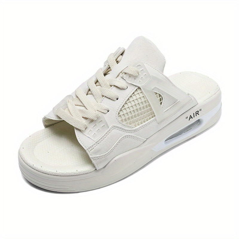 Men's Non Slip Platform Slides For Summer Beach Shoes