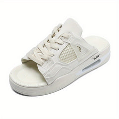 Men's Non Slip Platform Slides For Summer Beach Shoes