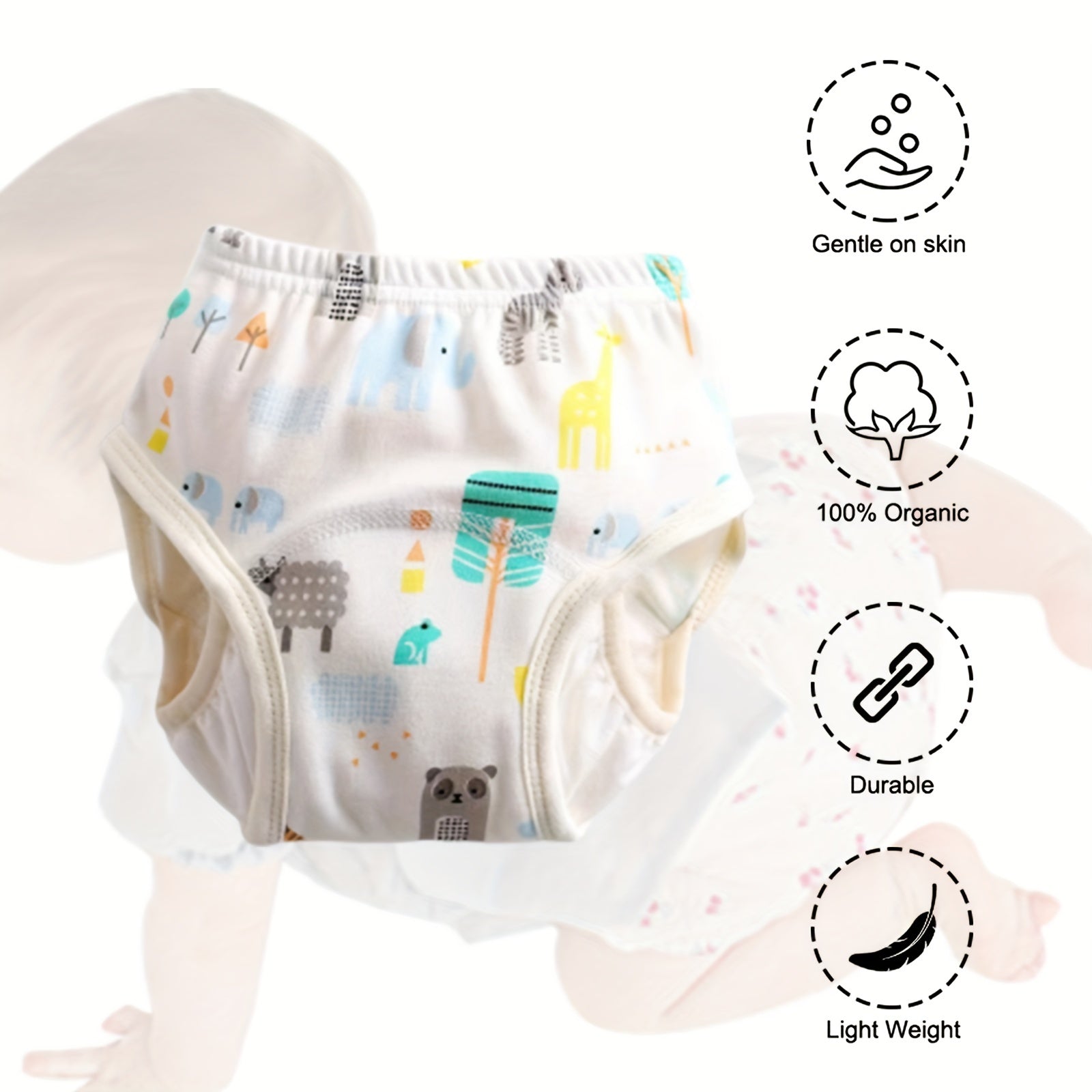 Baby Toddler Training Pants 7.5-14kg Boys Girls Potty Underwear Waterproof