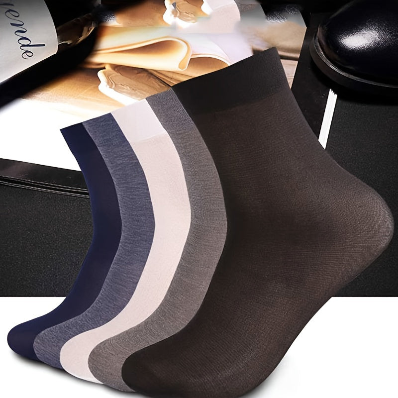 Men's Casual Quarter Socks Breathable Business Socks