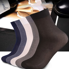 Men's Casual Quarter Socks Breathable Business Socks
