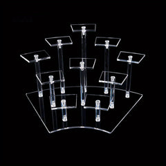 Acrylic Holder Toy Display Rack for Cosmetics Perfume Doll