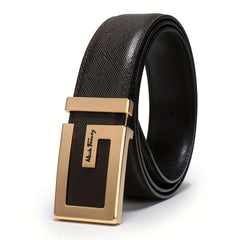 Men's Leather Buckle Belt For Outdoor Party Holiday