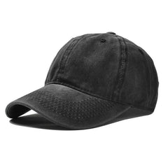 Duck Tongue Cap Washed Old Retro Soft Top Baseball Cap