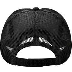 Men's Washed Sunshade Baseball Cap Adjustable Mesh Cap