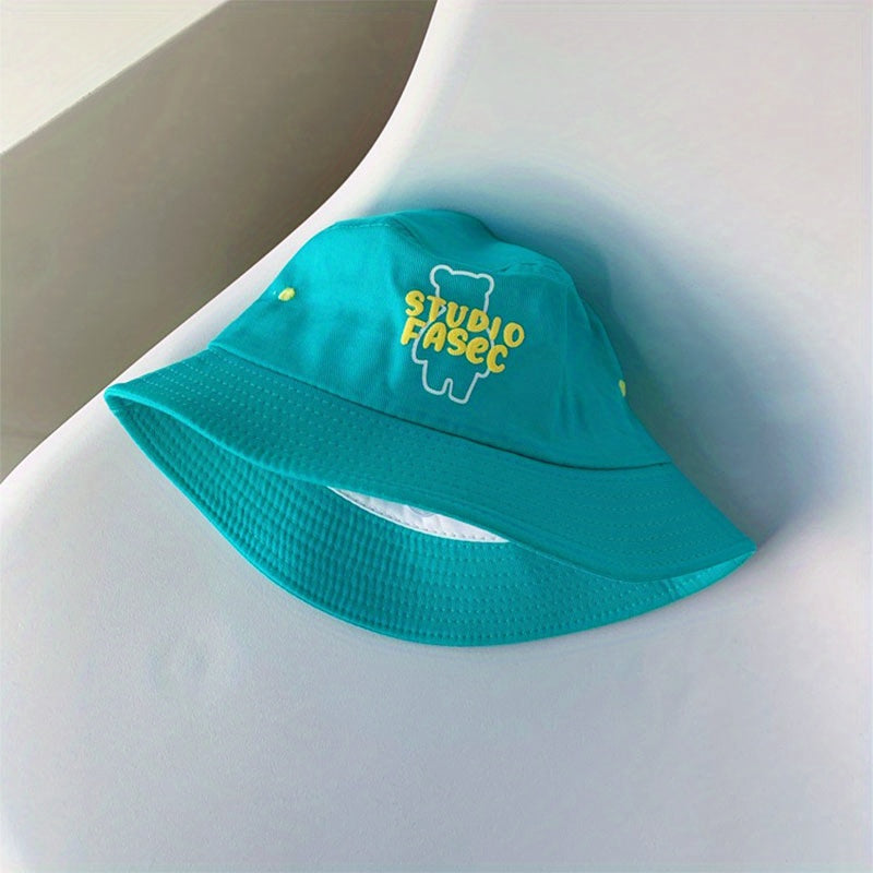 Kids Sun Hat Travel Fisherman Hat Baby Casual Basin Hat