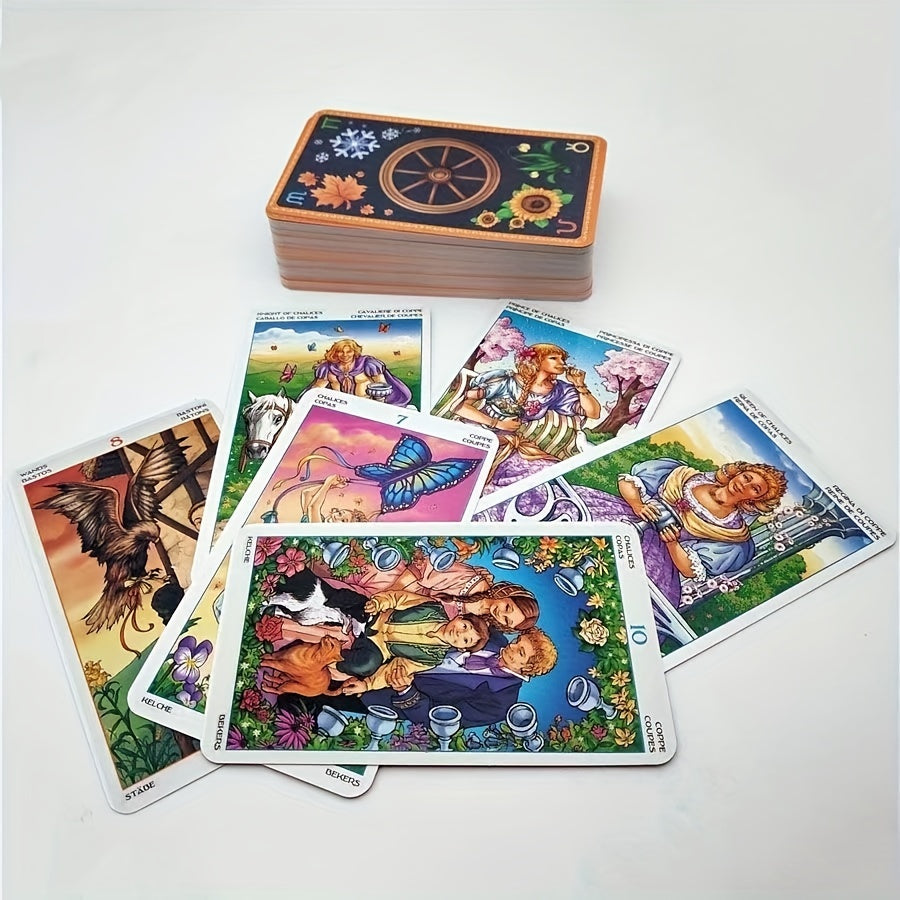 Tarot Wheel Of The Year Family Board Game