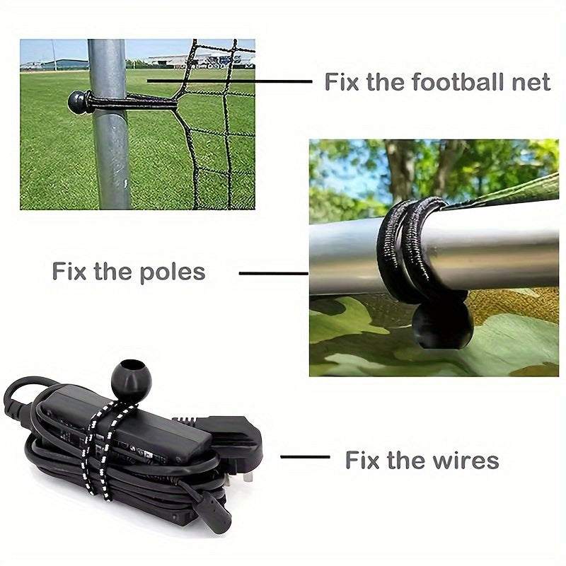 12pcs Plastic Tarpaulin Clip Set Swimming Pool Bungee Cord Clip