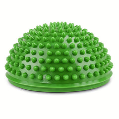 Inflatable Balance Training Pad for Yoga and Pilates with Massage Ball