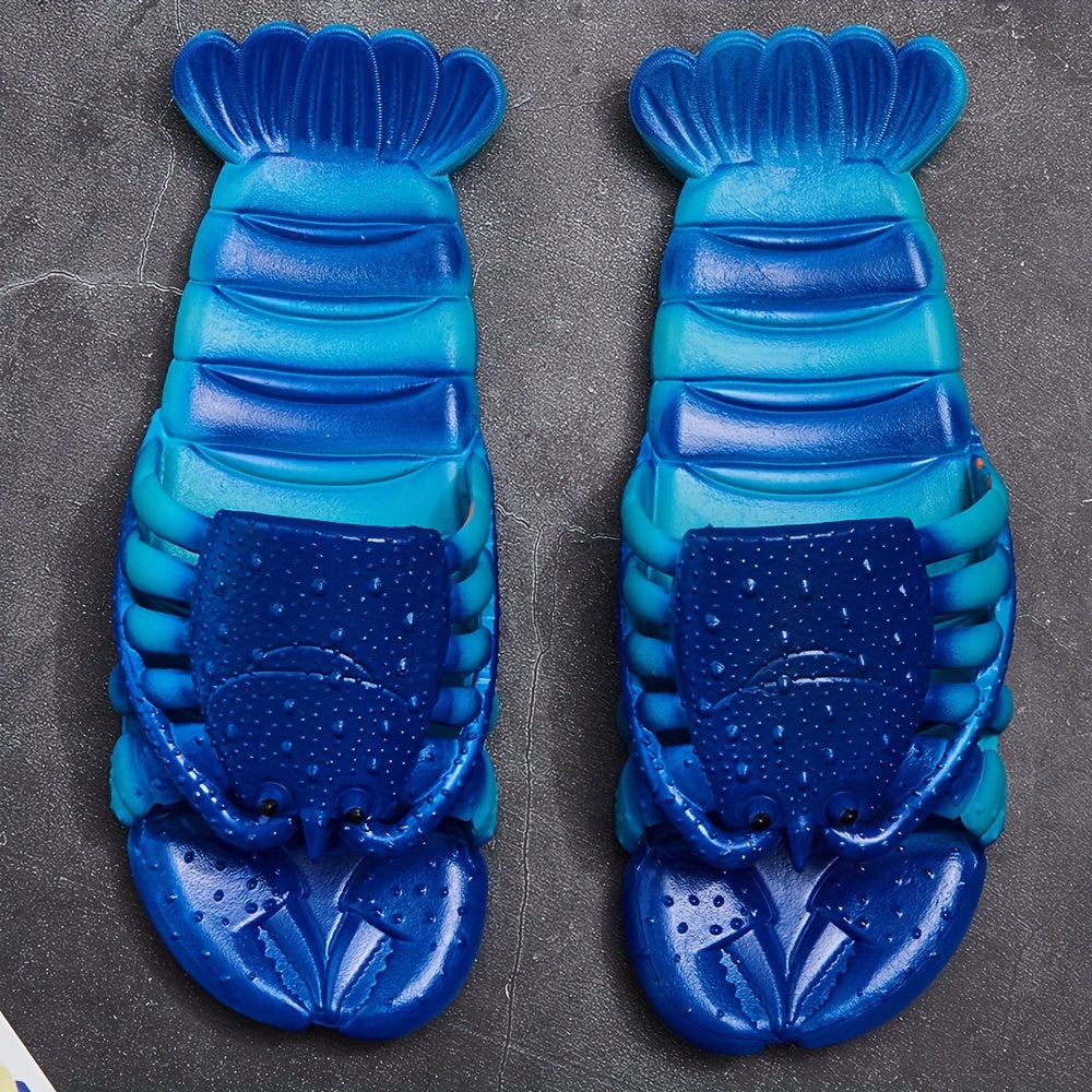 Creative Fish Shape Slippers Women's Outdoor Flat Beach Slippers