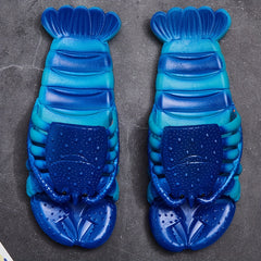 Creative Fish Shape Slippers Women's Outdoor Flat Beach Slippers