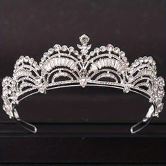 Bridal Rhinestone Tiara Crown Crystal Hairpiece