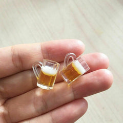 3pcs Mini Cup Doll House Kitchen Drink Model Wine Glass Decoration