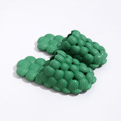 Massage Bubble Slides Cushioned Spa Slippers Golf Ball Slides Cloud Slippers
