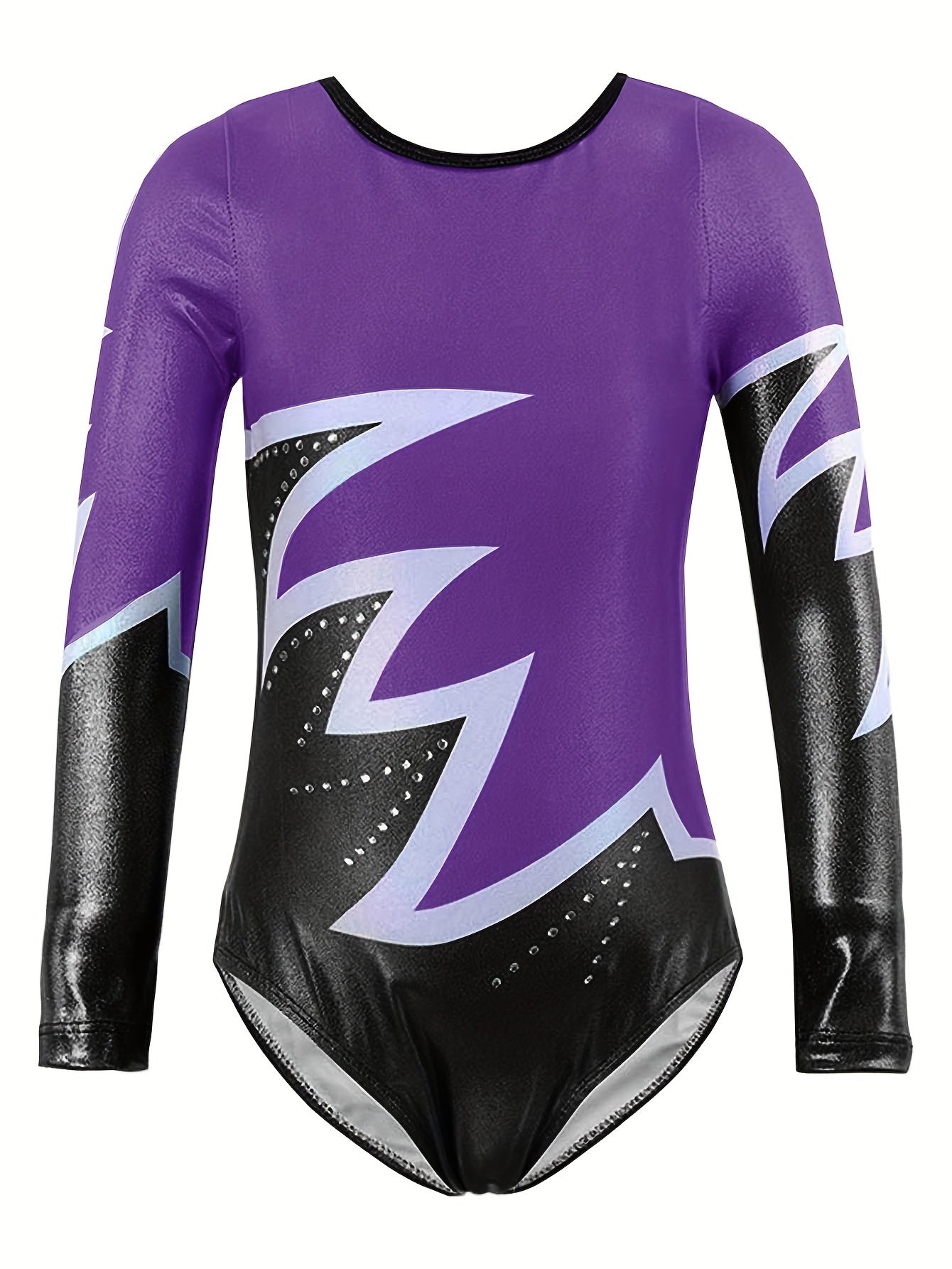 Girls Slim Long Sleeve Ballet Leotard for Dance