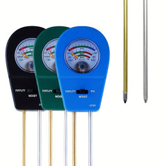3-in-1 Soil Tester: Fertility, pH, and Moisture Meter