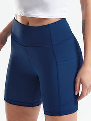 High Waist Yoga Sports Shorts Women's Activewear